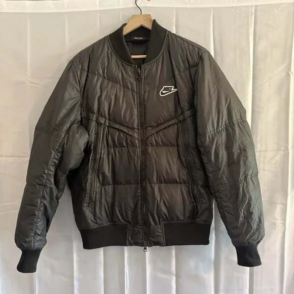 Nike Jackets Coats Nike Down Fill Bomber Jacket Twilight